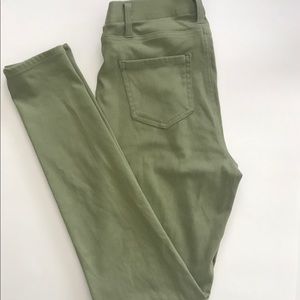 Faded Glory Olive Jeggings